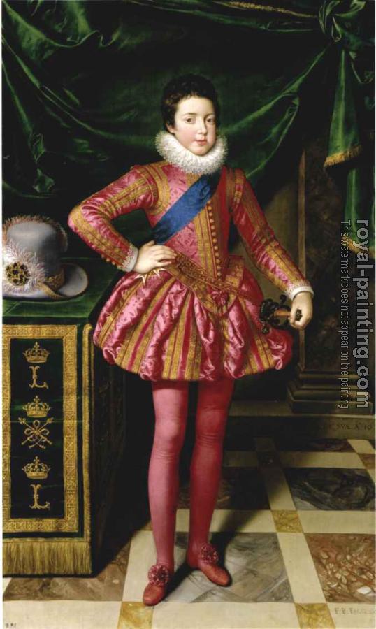 Frans The Younger Pourbus : Louis XIII as a Child